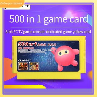 Tarjeta De juego De 8 bits amarilla Para consola De juegos clásica no-repete De 1/500 en 1/500 en 1/400 en 1/360 en 1/208 en 1/150 en 1 (1)