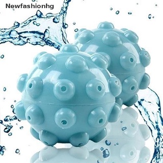 (newfashionhg) removedor de arrugas bola de lavandería 2 piezas liberando secador bolas tela suavizante nuevo en venta