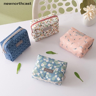 [newnorthcast] linda bolsa de cosméticos mini bolsa de maquillaje portátil pequeños productos para el cuidado de la piel bolsas de almacenamiento