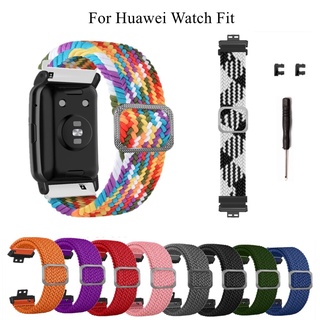 Nylon Watch Strap for Huawei Watch Fit Band Soft Breathable Sport Replacement Bracelet Loop Wristband