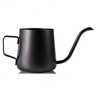 Gooseneck Narrow Spout Hand Drip Coffee Pot Stainless Steel Kettle 240ml