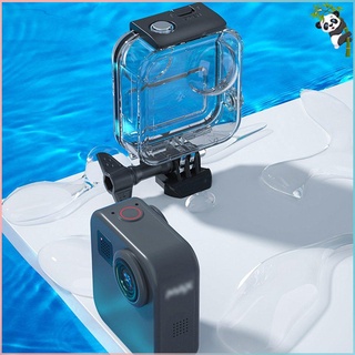 Buceo funda protectora +película antiniebla para GoPro Max 360 panorámica accesorios de cámara cámara impermeable carcasa Shell (1)