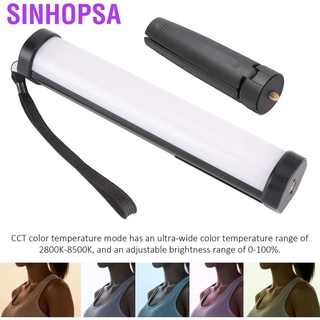 Sinhopsa FLASHOOT RGB mano fotografía tubo de iluminación portátil LED luz de llenado de vídeo cámara lámpara (6)