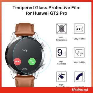 Protector de pantalla de vidrio templado para Huawei Watch GT 2 Pro Smartwatch Pack de 2