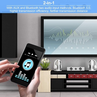 Zk-mt21 canal Bluetooth Subwoofer amplificador junta 50WX2+100W potencia amplificador de Audio de la junta altavoz con antena