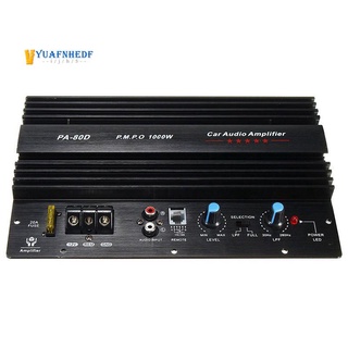 12v 1000w mono coche audio amplificador de potencia potente bass subwoofers amp pa80d