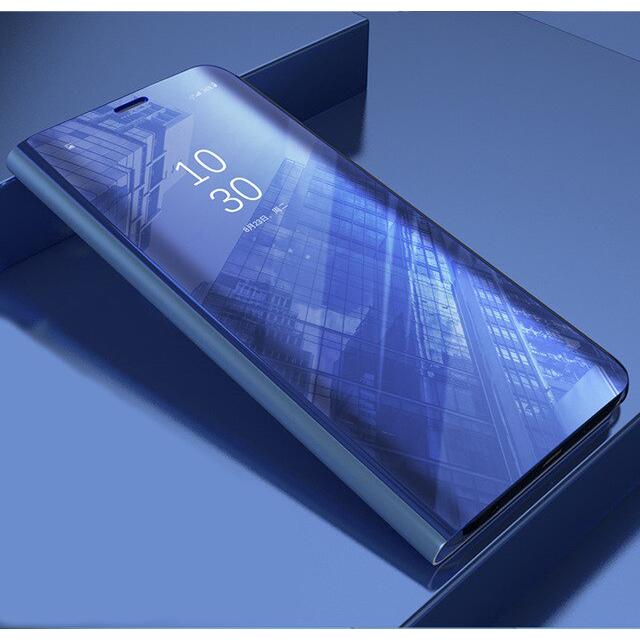 Funda Para teléfono inteligente espejo De cuero con Flip Para Motorola Moto G9 Plus G9 Play G8 Power Lite (8)