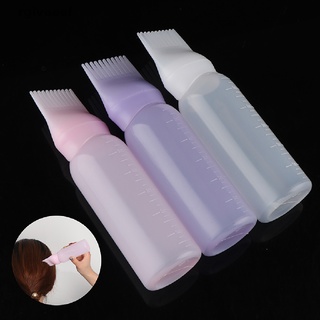 rgiveeef 120ML Hair Dye Bottle With Applicator Brush Salon Hair Coloring Dyeing Bottles CO