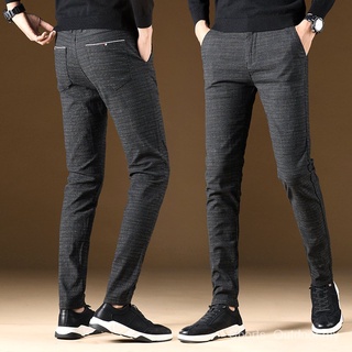 Pantalones largos elásticos elásticos para hombre/pantalones ajustados/pantalones largos