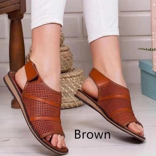 las mujeres de verano sandalias planas de las mujeres de cuero de la pu zapatos planos de la calle adolescente casual de la moda zapatos de las mujeres (3)