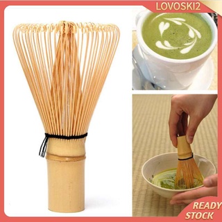 [LOVOSKI2] Style Matcha Whisk té verde café en polvo bambú Chasen 70-75Prong
