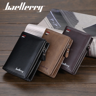 Baellerry - monedero corto con cremallera, multitarjeta, Vertical, Mini Snap, monedero (3)