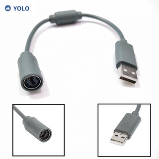 YOLO Replacement To PC USB Converter Breakaway Cable Extension Dongle With Any PC Game Cord Adapter/Multicolor