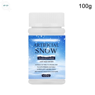 Instant Fake Snow Powder Expand 100 Time Artificial Snow Coagulant Add Water 50g 100g For Decarating (7)
