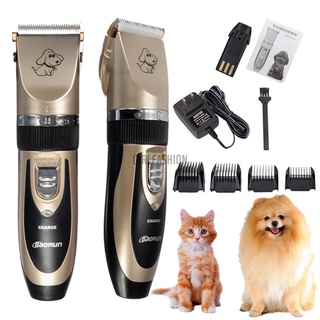 Juego de silencio profesional para mascotas, gato, perro, pelo inalámbrico, pinza, Kit de afeitadora (1)