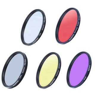 Ruigpro - adaptador de tapa de filtro para lente UV (52 mm)