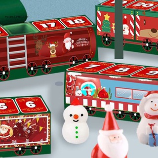 Spa Color rojo navidad caja sorpresa feliz navidad tren caja ciega Color vibrante para el hogar (9)