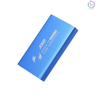Msata a USB caso convertidor adaptador caja externa mSATA SSD caja caja externa (azul) (5)