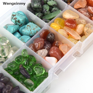 [wangxinmy] diez tipos de piedra de cuarzo natural de cristal mini/chips de roca energía/todo venta caliente