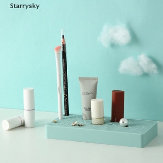 [Starrysky] Lápiz Labial Organizador Caja De Silicona Escritorio Multi Joyería Cepillo De Maquillaje Almacenamiento Venta Caliente