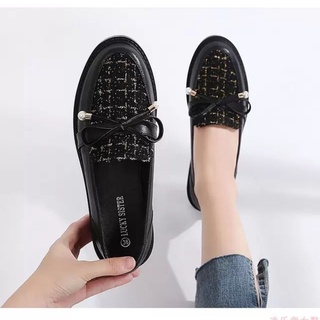 GG Galaxy-2021 Pequeño Zapatos De Cuero De Las Mujeres Viento Grueso Hebilla De Metal (5)