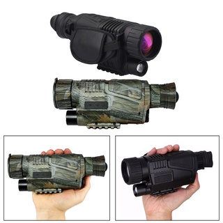 [precio De actividad] binoculares monoculares de visión nocturna infrarroja con LCD recargable soporte TF visores para caza senderismo al aire libre