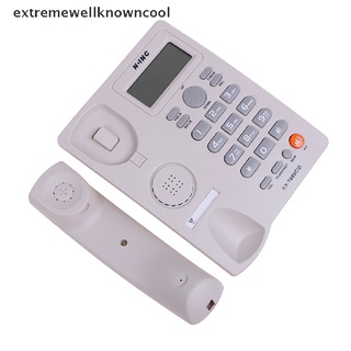 Ecbr teléfono De escritorio con cable/identificación/pantalla/teléfono fijo Para el hogar/Hotel/oficina