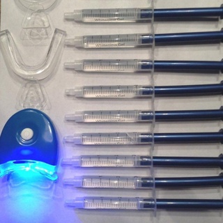 Dentista dientes blanqueamiento peróxido dientes belleza instrumento de Gel Oral herramientas 10Pcs (2)