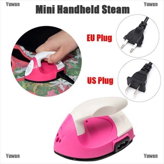 <Yuwan> Mini Electric Iron Portable Travel Crafting Craft Clothes Sewing Supplies Diy
