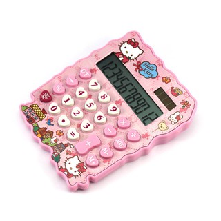 Sacapuntas De Calculadora Hello Kitty 12 Para estudiantes y oficina