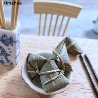 timehee 3pcs 1/12 casa de muñecas miniatura accesorios tradicional chino arroz-pudding modelo. (1)