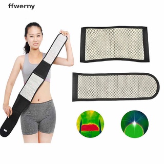 [Ffwerny] Tourmaline Self Heating Magnetic Therapy Back Waist Support Belt Adjustable hot