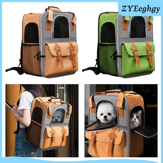 mochila de malla suave para viaje al aire libre para mascotas/perros/cachorros