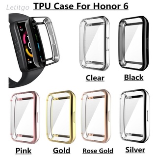 LETI full Edge Smartwatch Soft Protective Film full Cover Protection -Huawei Honor Band 6 Watch Protector de pantalla caso
