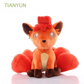 Tianyun niños regalos muñeco De peluche juguetes De dibujos Animados juguete suave Anime personajes Vulpix Pokemon De peluche juguetes De peluche juguete