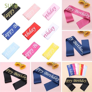 SUER New Etiquette belt Birthday party Party Favors Happy Birthday Sash Birthday sash for girls 2021 Gifts Bachelor Party Decoration/Multicolor