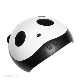 King 36W lindo Panda rápido LED UV secador de uñas resina lámpara UV 395NW Gel UV curado luces para cualquier UV Gel pulido herramientas de joyería