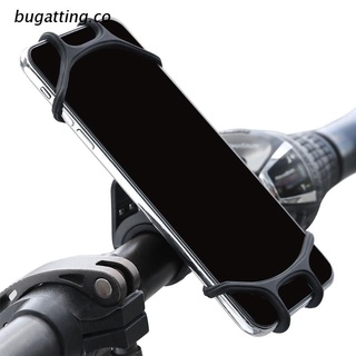 b.co soporte de silicona para teléfono de bicicleta/soporte universal para manillar de bicicleta 360rotación