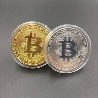Moneda Física Btc Bitcoin Chapado En Oro Colección Recuerdo Regalo Al Por Mayor (1)