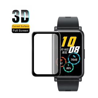 3d curved full cover film for huawei watch fit & honor watch is smart watch soft screen protective film (not tempered glass)