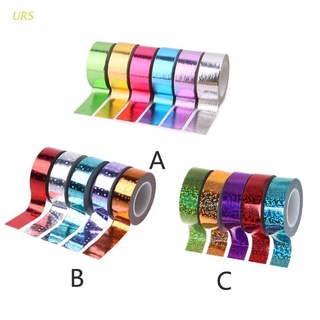 urs ritmica/decoración de gimnasio/brillante/brillante/cinta/accesorio/15mm/x 5m/cinta/cinta diy/cinta adhesiva