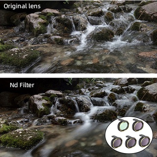 juego de filtro de lente de cámara 4 en 1 nd8 nd16 nd32 nd64 drone piezas para fimi x8 se (4)