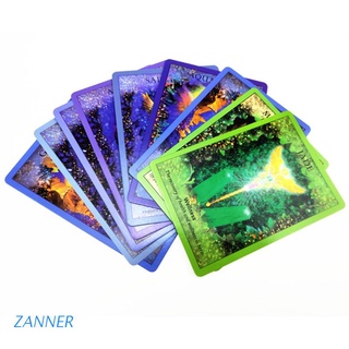 zann crystal angel oracle cards family party juego de mesa adivinación destino completo inglés 44 cartas baraja tarot