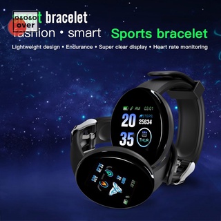 reloj inteligente con pantalla a color/pulsera deportiva/pulsera deportiva unisex con monitor de ritmo cardiaco presión arterial salud fitness