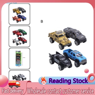 SHZ_ Accessory Off-Road Car Toy 1/64 Scale Diecast Off-Road Car Toys Set Easy Operation for Collection