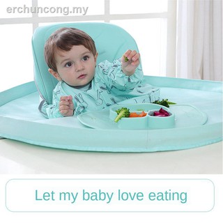 niños silla de comedor cubierta portátil alfombrillas de comer bandeja anti-alimentos gota bebé accesorios de alimentación (7)