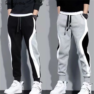 [i] pantalones de chándal para hombre hip hop bolsillos joggers pantalones hombre coreano pantalones de chándal juventud vitalidad [caliente]