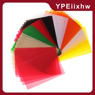 50 hojas 15x10cm colorido papel de trazado translúcido colorido papel de dibujo