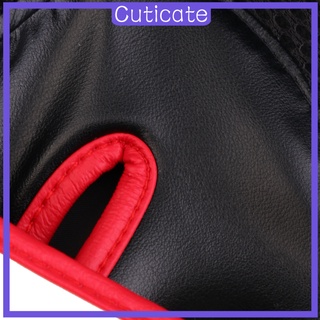 [Cuticate] guantes de moda Sparring Grappling lucha entrenamiento cuero PU boxeo boxeo bolsa