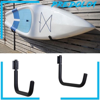 [PREDOLO1] 2 x Kayak Estante De Almacenamiento Portador De Watercraft Paddle Tabla De Surf Soporte De Pared 100LB